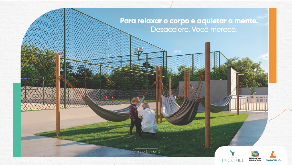 Redário do condomínio