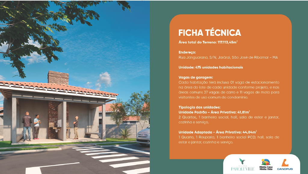 Ficha técnica do empreendimento