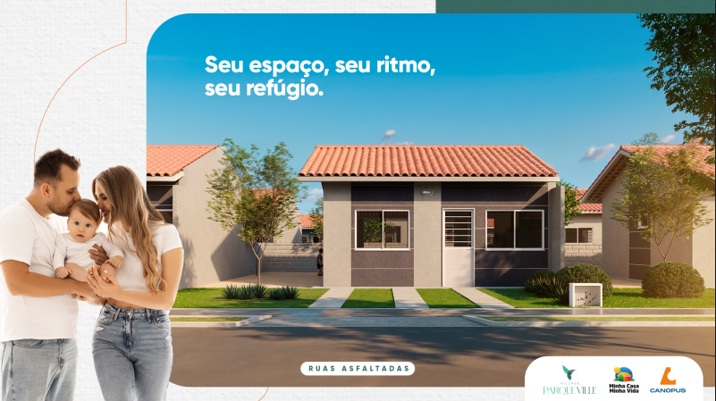 Piscina do condomínio Village Parque Ville